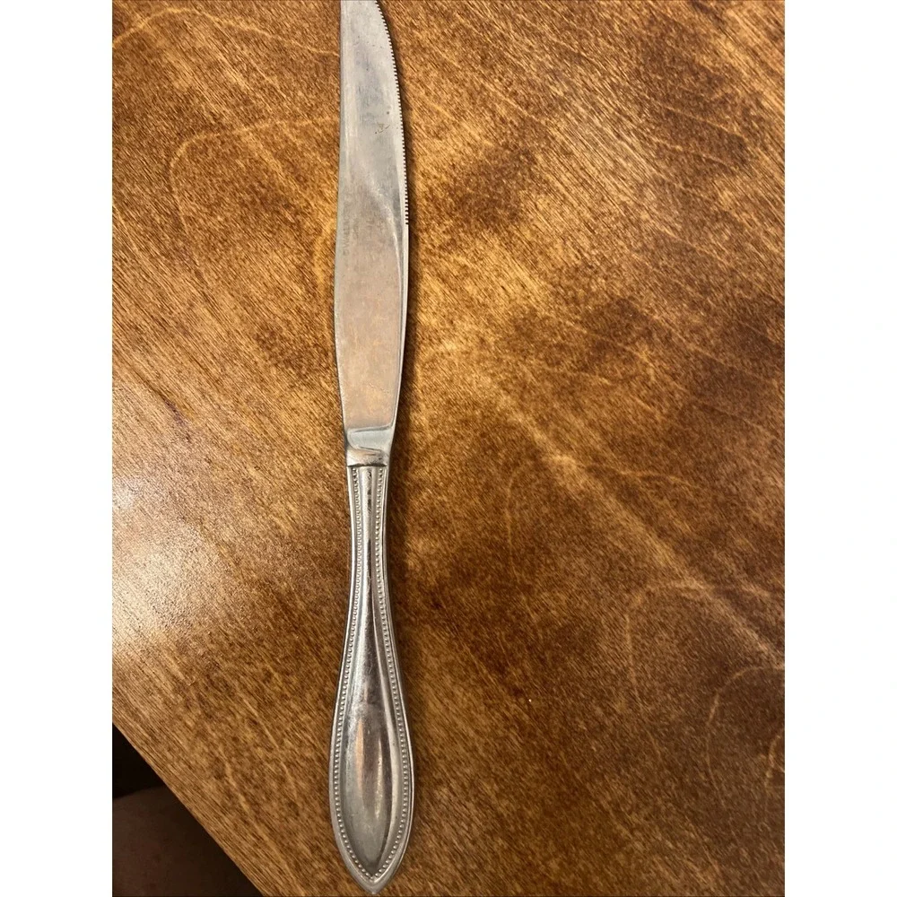 3Wallace 18/10 Continental Bead Stainless Steel 7.5
